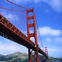 The Golden Gate Bridge will now take electronic tolls. // (c) 2013 San Francisco Travel Association